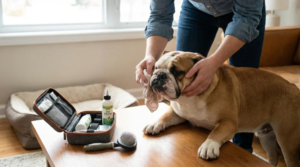 Bulldog Health Care Tips at Home