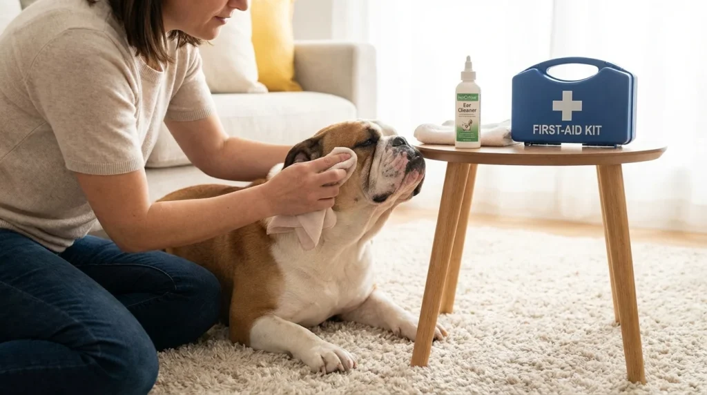 Bulldog Health Care Tips at Home
