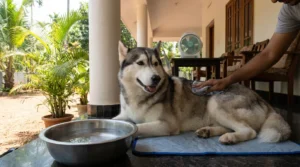Husky Dog Care in Hot Weather India