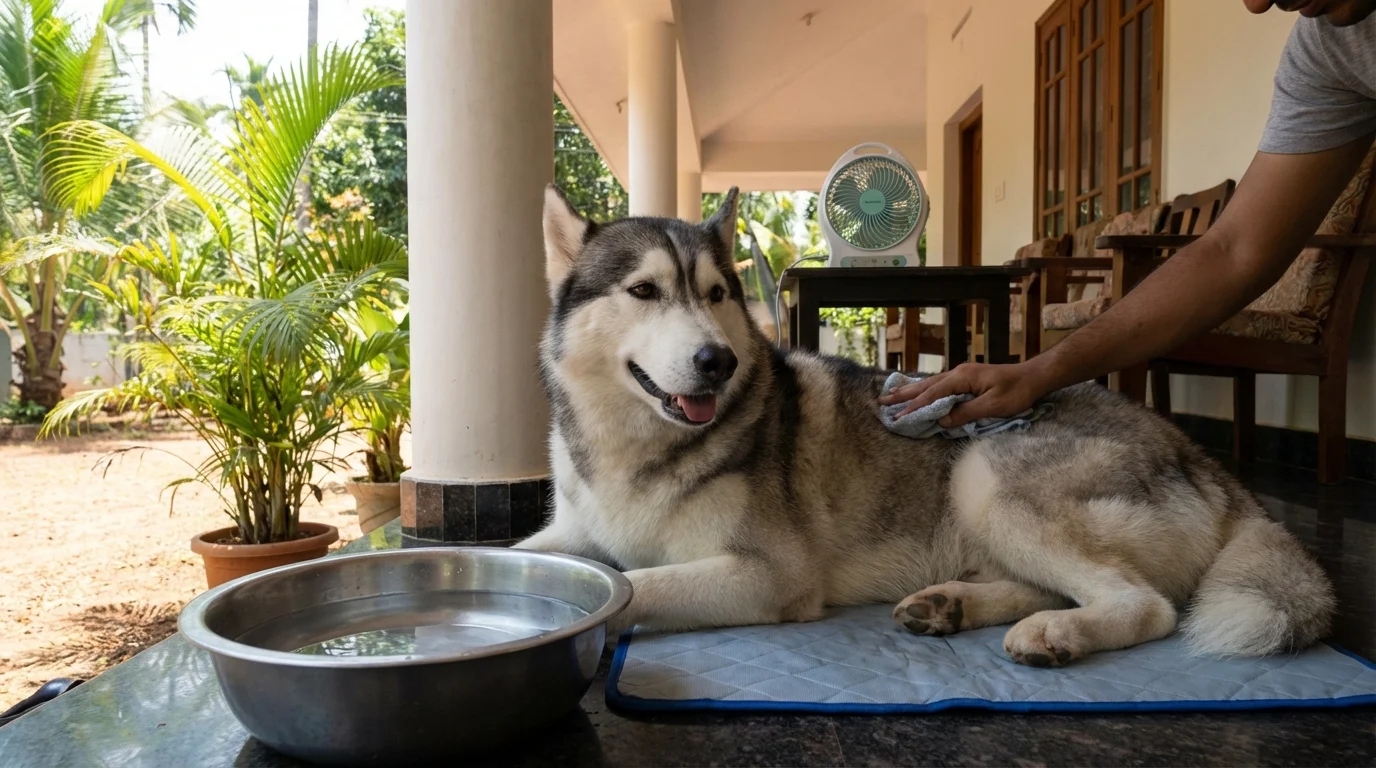 Smart Husky Dog Care in Hot Weather India: Keep Your Furry Friend Happy and Healthy